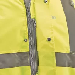 Site Shackley Hi-Vis Traffic Jacket Yellow Medium 51" Chest -Workwear Accessories Shop 101XR A5