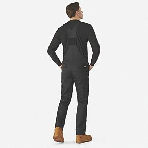 Dickies Everyday Bib & Brace Boiler Suit/Coverall Black Large 36-38" W 31" L 3 Dickies Everyday Bib & Brace Boiler Suit/Coverall Black Large 36-38" W 31" L - Image 2