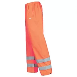 Site Huske Hi-Vis Over Trousers Elasticated Waist Orange X Large 27" W 45" L -Workwear Accessories Shop 135XR A4
