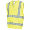Site Rushton Hi-Vis Waistcoat Yellow XX Large / XXX Large 52" Chest