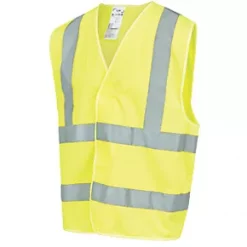 Site Rushton Hi-Vis Waistcoat Yellow XX Large / XXX Large 52" Chest