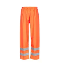 Site Huske Hi-Vis Over Trousers Elasticated Waist Orange Large 26" W 44" L -Workwear Accessories Shop 255XR A2