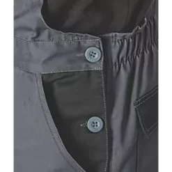 Dickies Everyday Bib & Brace Boiler Suit/Coverall Grey/Black X Large 40-41" W 31" L -Workwear Accessories Shop 259RK A4