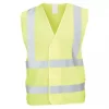 Hi Vis Waistcoat Yellow XX Large / XXX Large 51 3/4" Chest -Workwear Accessories Shop 300FH P