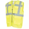 Site Ruckwood Hi-Vis Waistcoat Yellow Small / Medium 48" Chest
