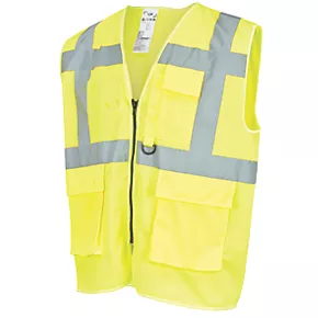Site Ruckwood Hi-Vis Waistcoat Yellow Small / Medium 48" Chest 3 Site Ruckwood Hi-Vis Waistcoat Yellow Small / Medium 48" Chest
