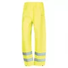 Site Huske Hi-Vis Over Trousers Elasticated Waist Yellow X Large 27" W 45" L