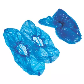 Disposable Overshoes Blue Size One Size Fits All 100 Pack 4 Disposable Overshoes Blue Size One Size Fits All 100 Pack - Image 3