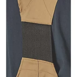 Dickies Everyday Bib & Brace Boiler Suit/Coverall Khaki/Black XX Large 42-44" W 31" L -Workwear Accessories Shop 405RP A3