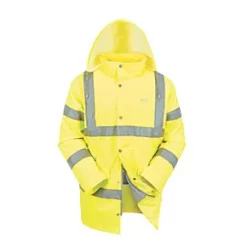 Site Shackley Hi-Vis Traffic Jacket Yellow XX Large 60" Chest -Workwear Accessories Shop 494XR A4