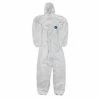 DuPont Tyvek CH5 Classic Hooded Disposable Coverall White Large 40-42" Chest 32" L -Workwear Accessories Shop 52594 P
