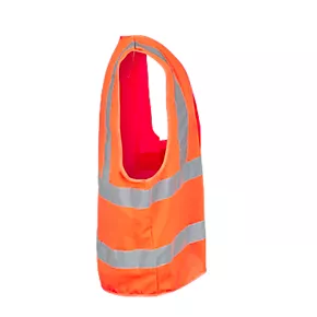 Site Rushton Hi-Vis Waistcoat Orange Large / X Large 50" Chest 6 Site Rushton Hi-Vis Waistcoat Orange Large / X Large 50" Chest - Image 4