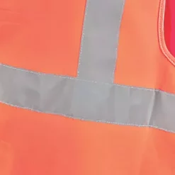 Site Rushton Hi-Vis Waistcoat Orange Small / Medium 48" Chest -Workwear Accessories Shop 611XR A5