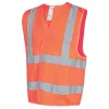 Site Rushton Hi-Vis Waistcoat Orange Small / Medium 48" Chest 2 Site Rushton Hi-Vis Waistcoat Orange Small / Medium 48" Chest -Workwear Accessories Shop 611XR P
