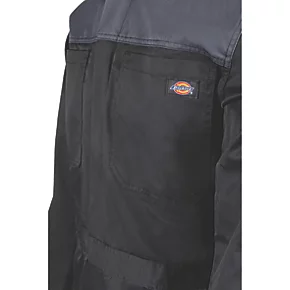 Dickies Everyday Boiler Suit/Coverall Black Grey Medium 34-40" Chest 30" L 6 Dickies Everyday Boiler Suit/Coverall Black Grey Medium 34-40" Chest 30" L - Image 4