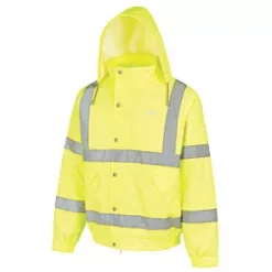 Site Battell Hi-Vis Pilot Jacket Yellow XX Large 55" Chest