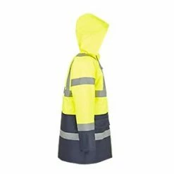 Site Shackley Hi-Vis Traffic Jacket Yellow/Navy Large 54" Chest -Workwear Accessories Shop 666XR A3