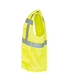 Site Ruckwood Hi-Vis Waistcoat Yellow Large / X Large 50" Chest -Workwear Accessories Shop 694XR A4