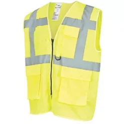 Site Ruckwood Hi-Vis Waistcoat Yellow XX Large / XXX Large 52" Chest