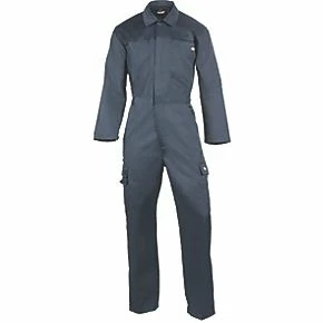 Dickies Everyday Boiler Suit/Coverall Navy Blue Small 34-40" Chest 30" L 4 Dickies Everyday Boiler Suit/Coverall Navy Blue Small 34-40" Chest 30" L - Image 2
