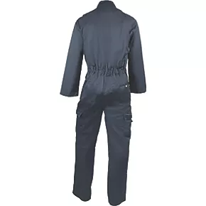 Dickies Everyday Boiler Suit/Coverall Navy Blue Small 34-40" Chest 30" L 5 Dickies Everyday Boiler Suit/Coverall Navy Blue Small 34-40" Chest 30" L - Image 3