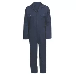 General Purpose Coverall Navy Blue X Large 56 3/4" Chest 31" L
