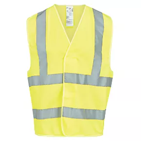 Site Rushton Hi-Vis Waistcoat Yellow Small / Medium 48" Chest 3 Site Rushton Hi-Vis Waistcoat Yellow Small / Medium 48" Chest - Image 2