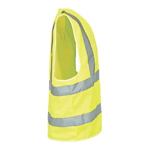Site Rushton Hi-Vis Waistcoat Yellow Small / Medium 48" Chest 5 Site Rushton Hi-Vis Waistcoat Yellow Small / Medium 48" Chest - Image 4
