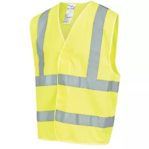 Site Rushton Hi-Vis Waistcoat Yellow Small / Medium 48" Chest 2 Site Rushton Hi-Vis Waistcoat Yellow Small / Medium 48" Chest