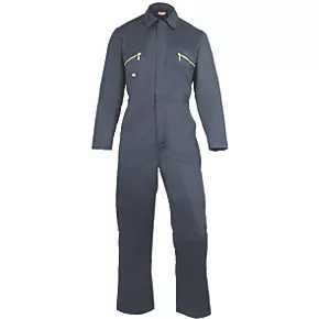 Dickies Redhawk Boiler Suit/Coverall Navy Blue XXX Large 62" Chest 30" L 4 Dickies Redhawk Boiler Suit/Coverall Navy Blue XXX Large 62" Chest 30" L - Image 2