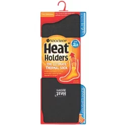 SockShop Sock Shop Heat Holders Thermal Socks Black Size 6-11 Pair Black Size 6-11
