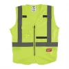 Milwaukee Hi-Vis Vest Yellow Large / X Large 41" Chest 1 Milwaukee Hi-Vis Vest Yellow Large / X Large 41" Chest -Workwear Accessories Shop 820PP P