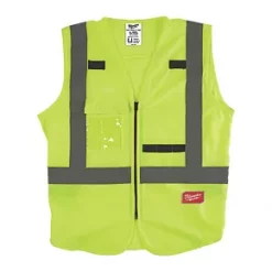 Milwaukee Hi-Vis Vest Yellow Large / X Large 41" Chest