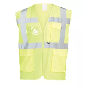 Hi-Vis Multi-Pocket Waistcoat Yellow XX Large / XXX Large 51 3/4" Chest 2 Hi-Vis Multi-Pocket Waistcoat Yellow XX Large / XXX Large 51 3/4" Chest