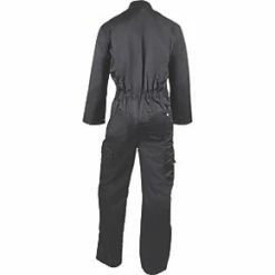 Dickies Everyday Boiler Suit/Coverall Black Grey Large 42-48" Chest 30" L 9 Dickies Everyday Boiler Suit/Coverall Black Grey Large 42-48" Chest 30" L -Workwear Accessories Shop 947RP A2