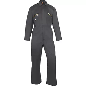 Dickies Redhawk Boiler Suit/Coverall Black Large 42-48" Chest 30" L 4 Dickies Redhawk Boiler Suit/Coverall Black Large 42-48" Chest 30" L - Image 2
