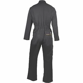 Dickies Redhawk Boiler Suit/Coverall Black Large 42-48" Chest 30" L 5 Dickies Redhawk Boiler Suit/Coverall Black Large 42-48" Chest 30" L - Image 3